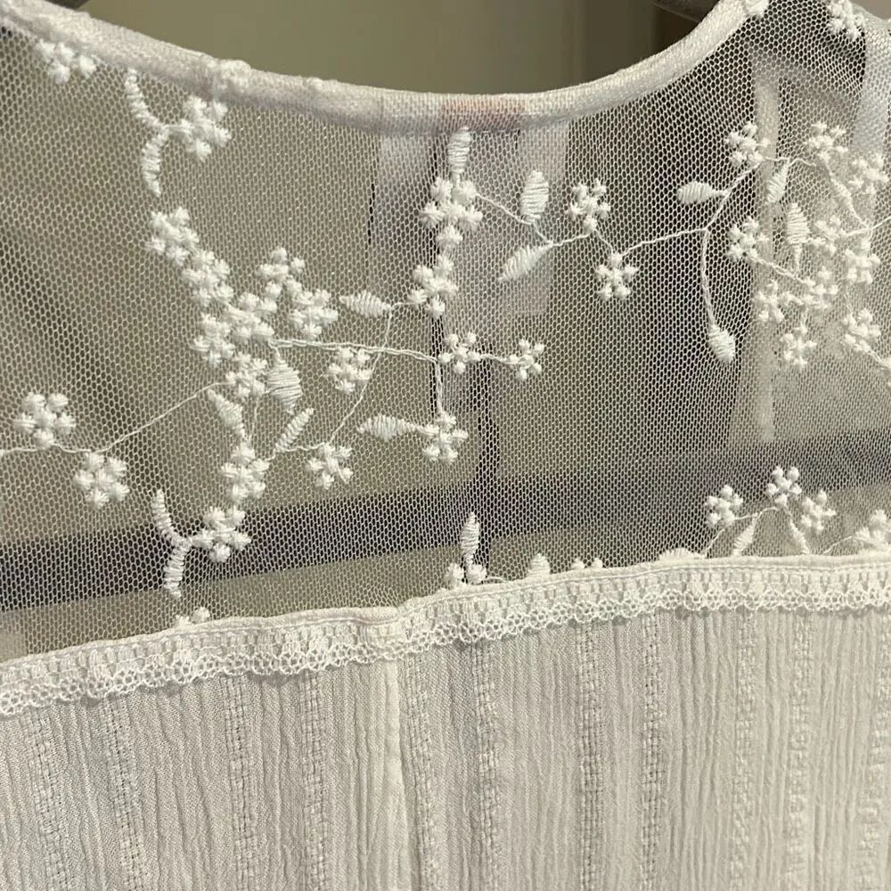 KNOX ROSE Lace Cardigan NWT - Picture 7 of 8